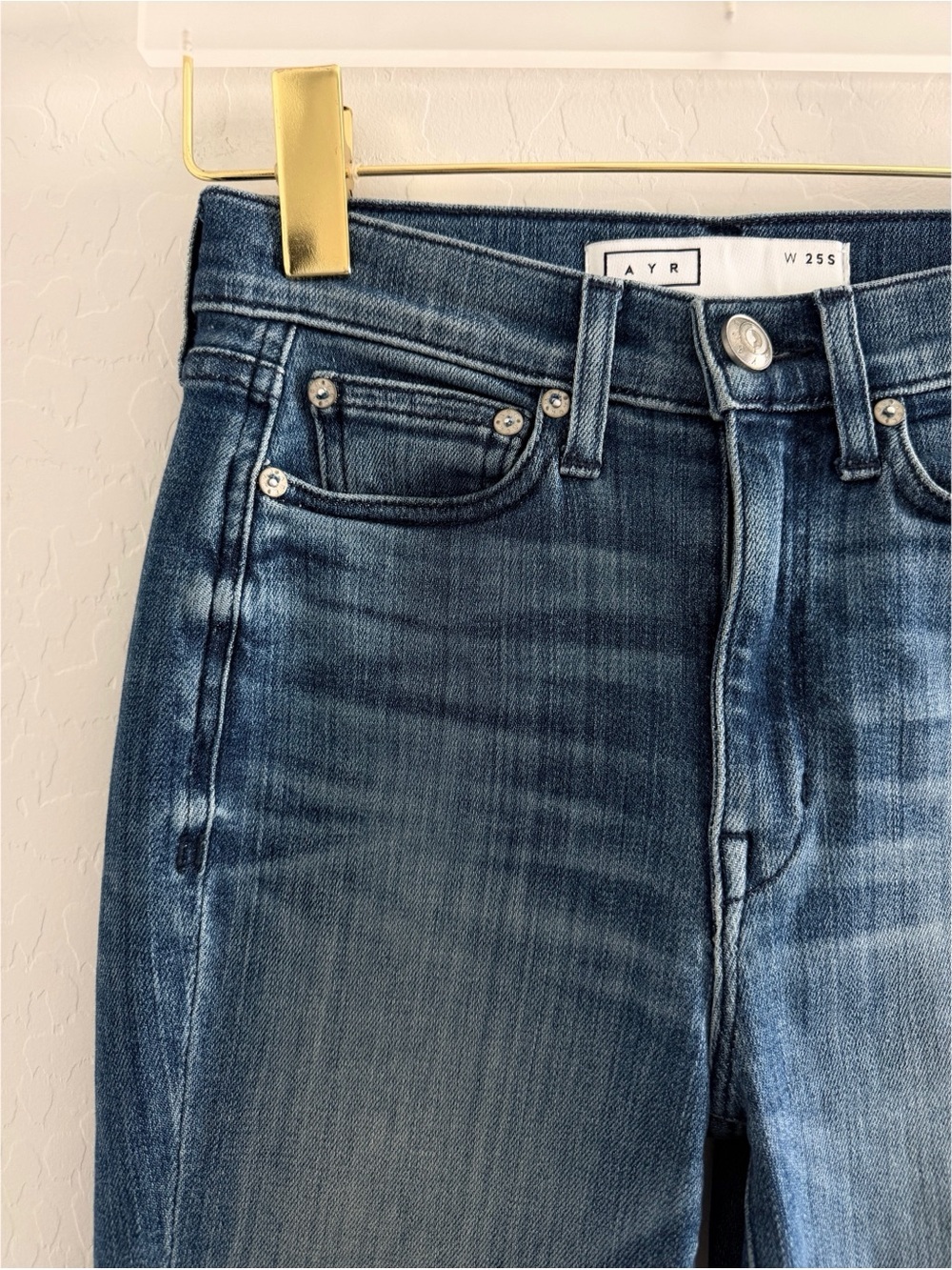 AYR The Bomb Pop Jeans Size 25S 25 Short - Picture 10 of 15